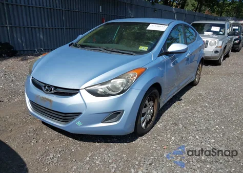2012 Hyundai Elantra Gls (Ulsan Plant) из США, поврежденный, VIN KMHDH4AE6CU469307